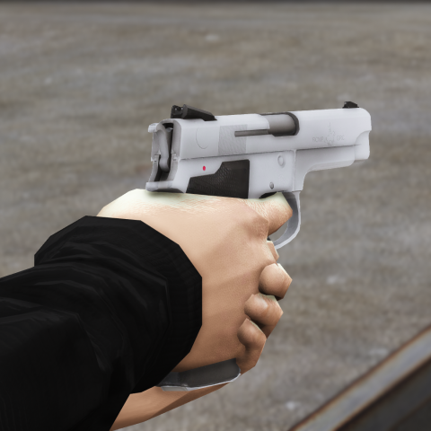 Smith & Wesson Model 5946 RCMP Service Pistol – GTA 5 mod