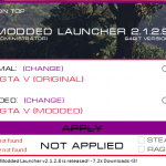 GTA V - Modded Launcher (Only Retail) 2.1.2.9