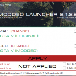 GTA V - Modded Launcher (Only Retail) 2.1.2.9