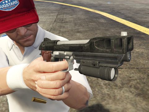 Barry Burton's Samurai Edge Custom Handgun [Animated]