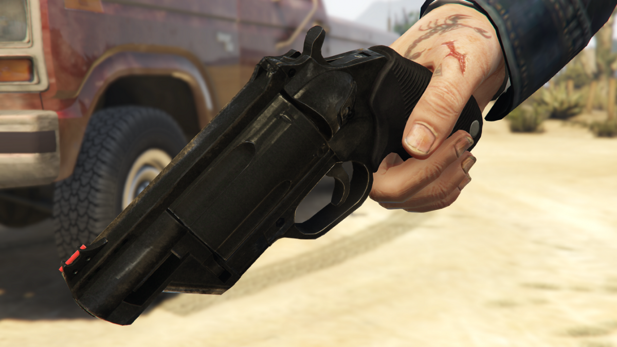 410 Judge Shotgun Revolver 1 75 Gta 5 Mod