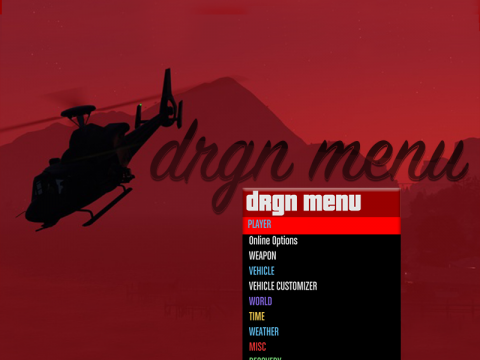 drgn MENU [Money Stealth & more] 0.3 BETA SP