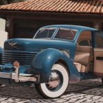 1937 Cord 812 Charged Beverly Sedan [Add-On | LODs | Extras] 1.1