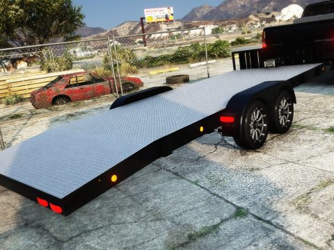 20 Foot Open Car Trailer [FIVEM/SP ADDON] 1.0