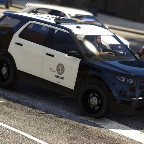 LSPD Vapid Police Cruiser Utility (Scout) [Add-on] [Custom Soundbank] 1 ...