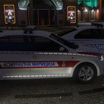 2014 Skoda Rapid Policija Srbije / Serbian Police Pack Marked / Unmarked [ ELS | Non-ELS | Replace | Template | 4K ] V1.0