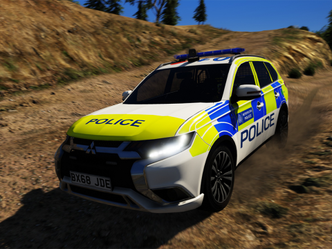 2018 Metropolitan Police Mitsubishi Outlander (Royal Parks + Response) 1.00