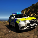 2018 Metropolitan Police Mitsubishi Outlander (Royal Parks + Response) 1.00