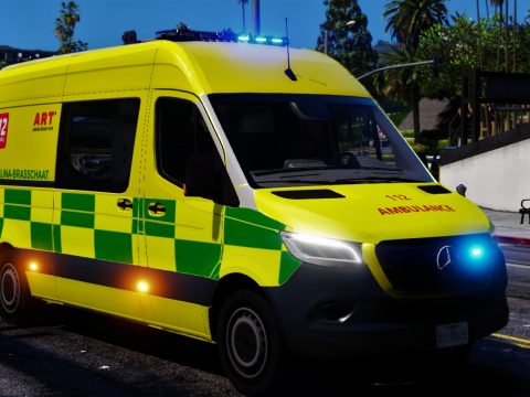 2019 Sprinter Ambulance België | ART Ambuce Rescue Team [ELS/TEMPLATE]