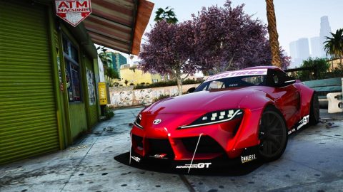 2020 Toyota Supra A90 Pandem Kit [Add-On / Replace] 2.0 – GTA 5 mod