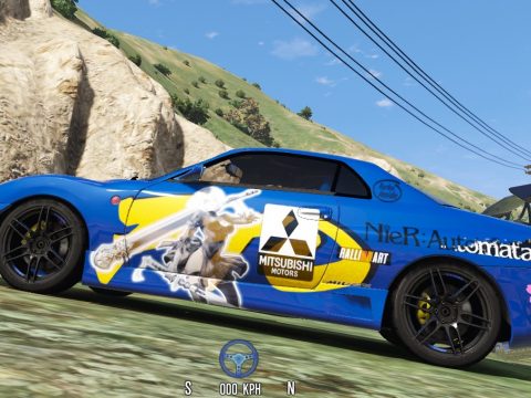 Handling for Steer Wheel (Mitsubishi FTO GP Version R by Wanted188) 2.0