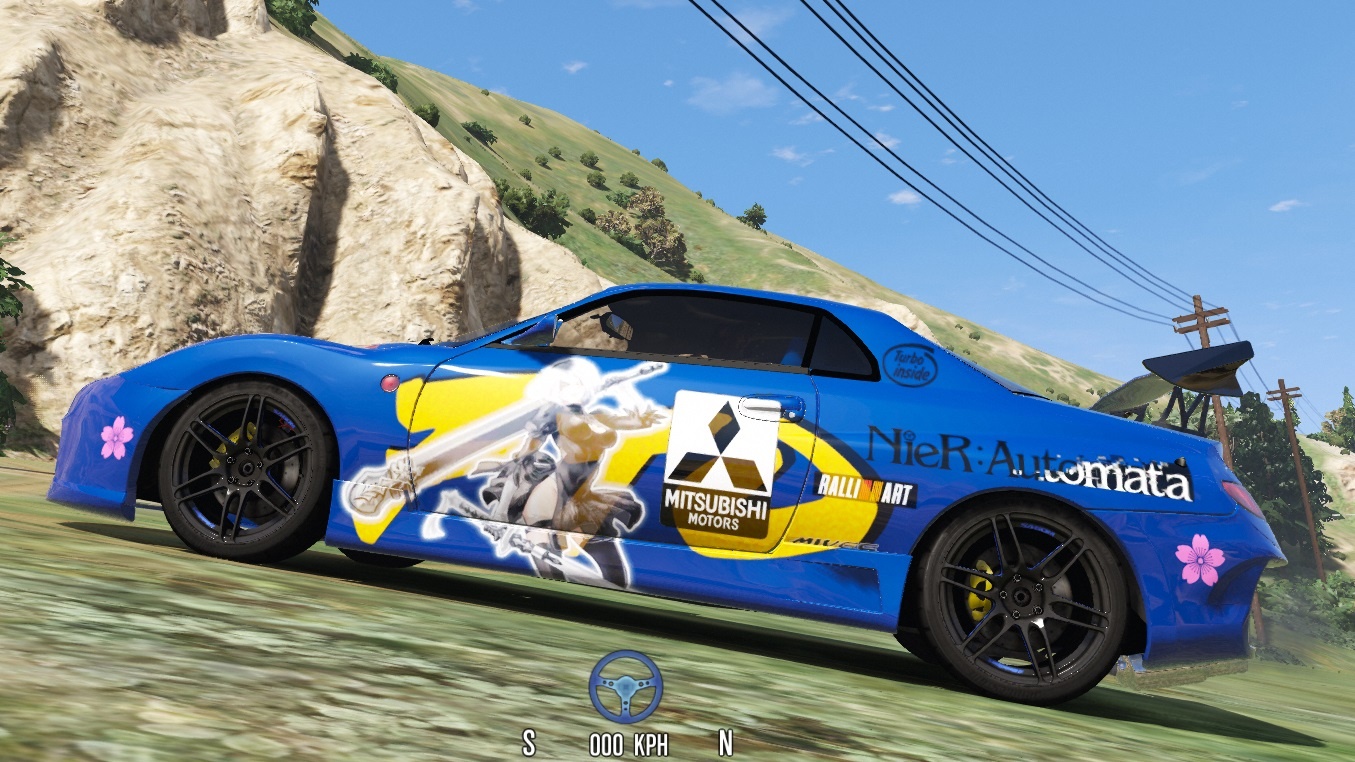 Handling for Steer Wheel (Mitsubishi FTO GP Version R by Wanted188) 2.0