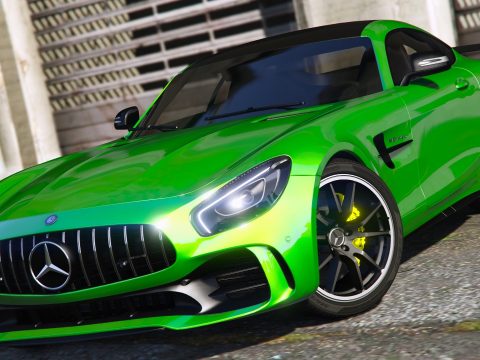 Mercedes-Benz AMG GT R 2017 [Add-On / Replace | Template]