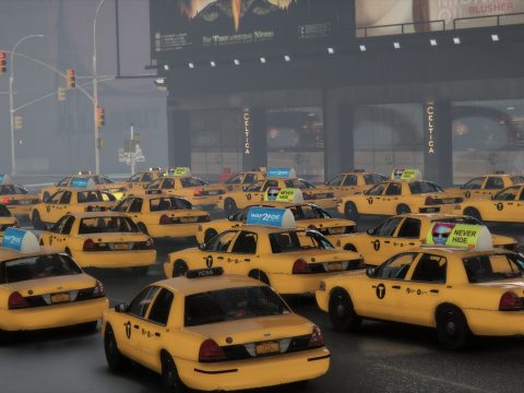 NYC Taxi 2000 Crown Victoria 1.05