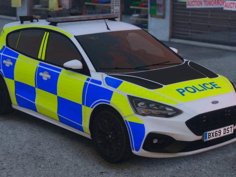 2019/2020 Police Ford Focus ST (ELS Enabled Pack) [Replace | ELS]