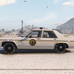 Police Ford LTD Crown Victoria 1987 [ Replace | Snow ] 1.0