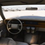 Police Ford LTD Crown Victoria 1987 [ Replace | Snow ] 1.0