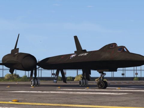 SR-71B Blackbird Trainer Aircraft [Add-On | Tuning] 1.0