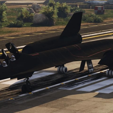 SR-71B Blackbird Trainer Aircraft [Add-On | Tuning] 1.0 – GTA 5 mod