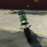 Supermotard Sanchez Mirrors - License plate 1.0