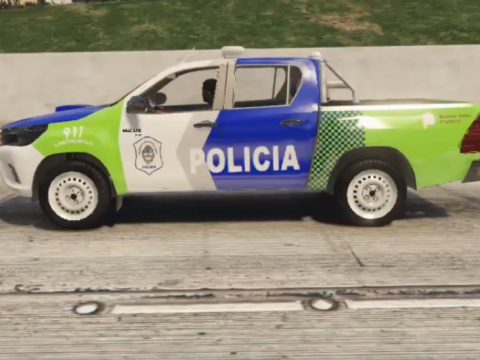 TOYOTA HILUX POLICIA BONAERENSE 1.0.1.0