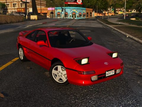 Toyota MR-2 GT (SW-20) [Add-On Stock | Tuning | Template | LODs] 1.3