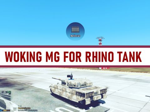 Woking MG For Rhino Tank [Add-On] 1.0