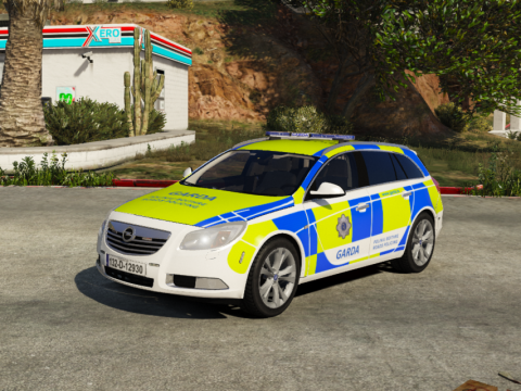 2013 Garda Opel Insignia| New Lightbar/ New 2020 Garda setup V.1.0