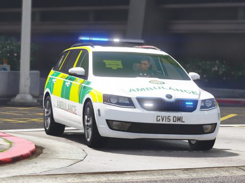 2015 South East Coast Ambulance Skoda Octavia RRV [ELS] [REL] 1.0