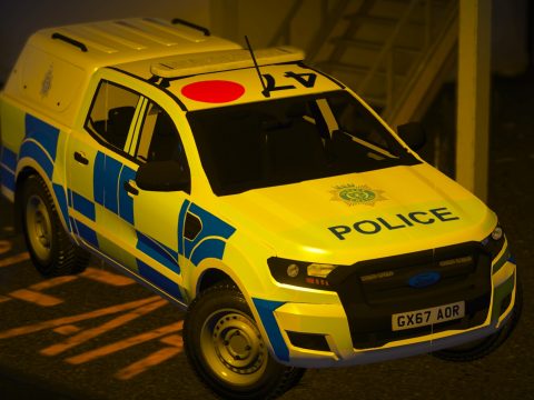 2017 Sussex Police Ford Ranger