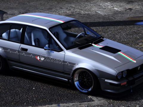 Alfa Romeo Alfetta GTV6 DTD Spec [Add-On / Template] 1.1