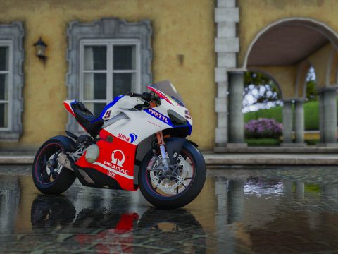 Alma Pramac Racing Livery for Ducati V4s 1.0