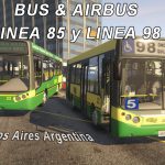 Bus 98 and 85 BsAs Arg. (Replace)(BUS / AIRBUS) 1.0