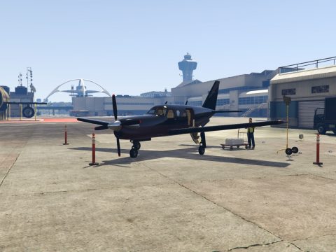 Drug Plane Velum (Menyoo)