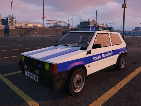 Fiat Panda Polizia Municipale 0.9