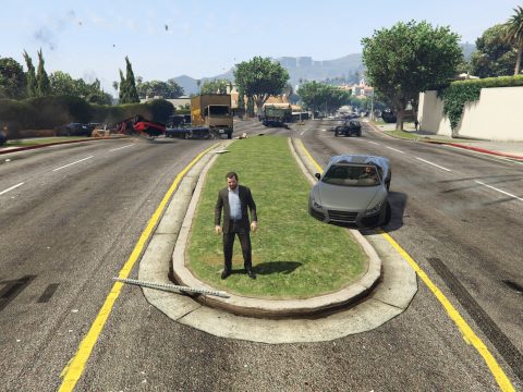 GTA V No Brakes mod 1.0