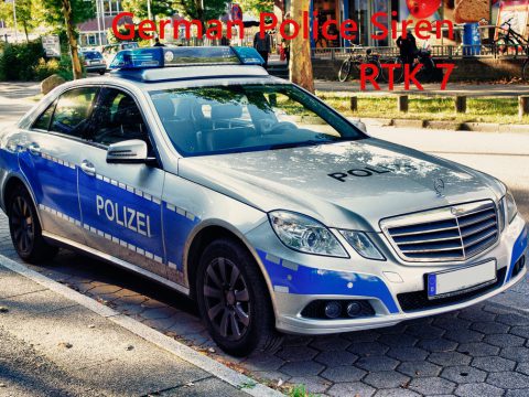 German Police Siren RTK 7 1.0