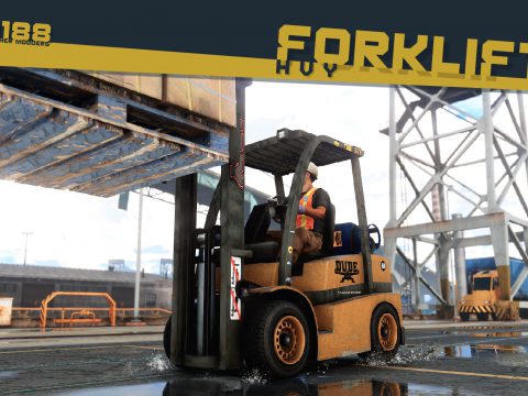 Lore-Friendly Liveries for HVY Forklift [Add-On | Replace | Liveries | Template | Sound] v1.0