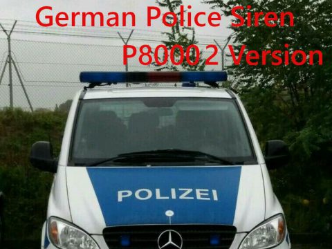 Police Siren P8000 2 variants 1.1