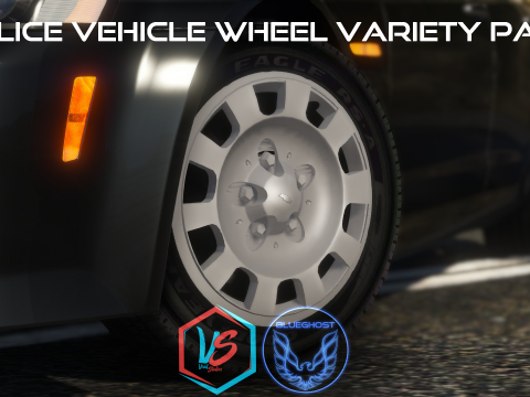 Police Vehicle Wheel Variety Pack [Add-On] 1.5