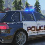 Porsche Cayenne - Need for Speed Hot Pursuit Police + Template