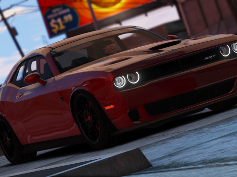 Realistic handling for new 2016 Dodge Challenger 1.0