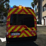 [ELS / Reflective] Renault Master 2019 VSAV BSPP [ADD-ON / REPLACE] [UNLOCKED] FOR USERS 1.1