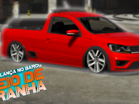 SAVEIRO G7 TRENDLINE - REBAIXADA COM SOM - ( REPLACE ) V1