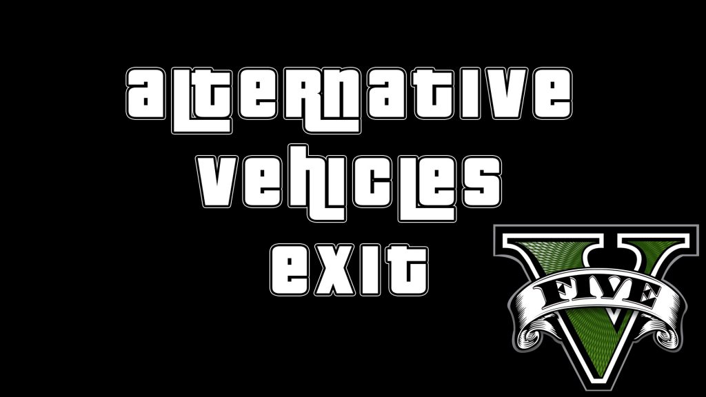 Alternative Vehicles Exit (AI - style) [.NET] 1.0