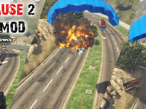 Just Cause 2 Eject + Parachute Thrusters 1.1