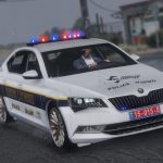 Skoda superb 2018 | israeli Traffic Police | [Add-On | LODs | Wheels] [ELS] 1.0