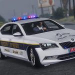 Skoda superb 2018 | israeli Traffic Police | [Add-On | LODs | Wheels] [ELS] 1.0