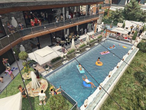 Franklin's Bachelor Pad (+ Helipad) 2.0
