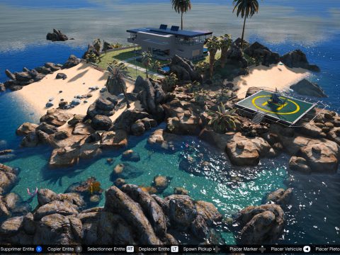 Villa on the Island [Map Editor / ymap] v2